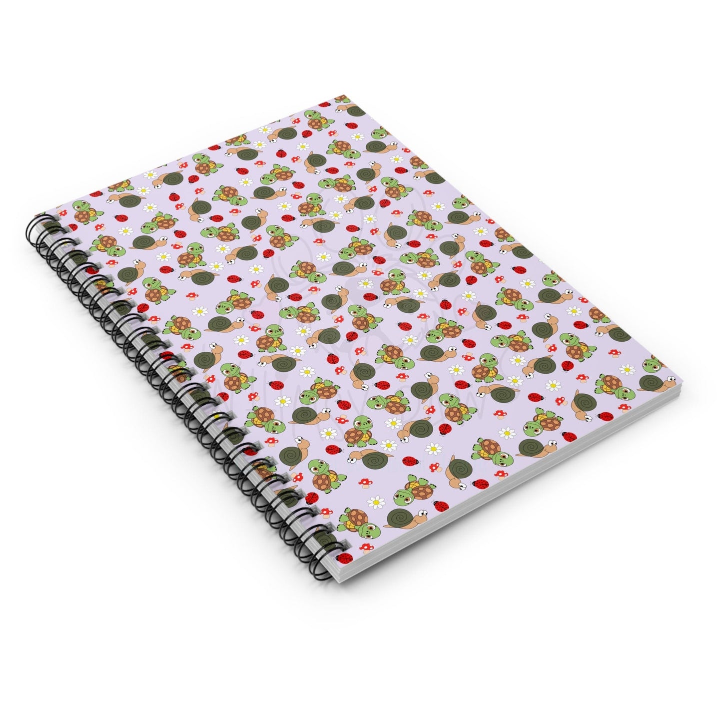 Whimsical Spring Spiral Notebook - Perfect for Note-Taking & Journaling