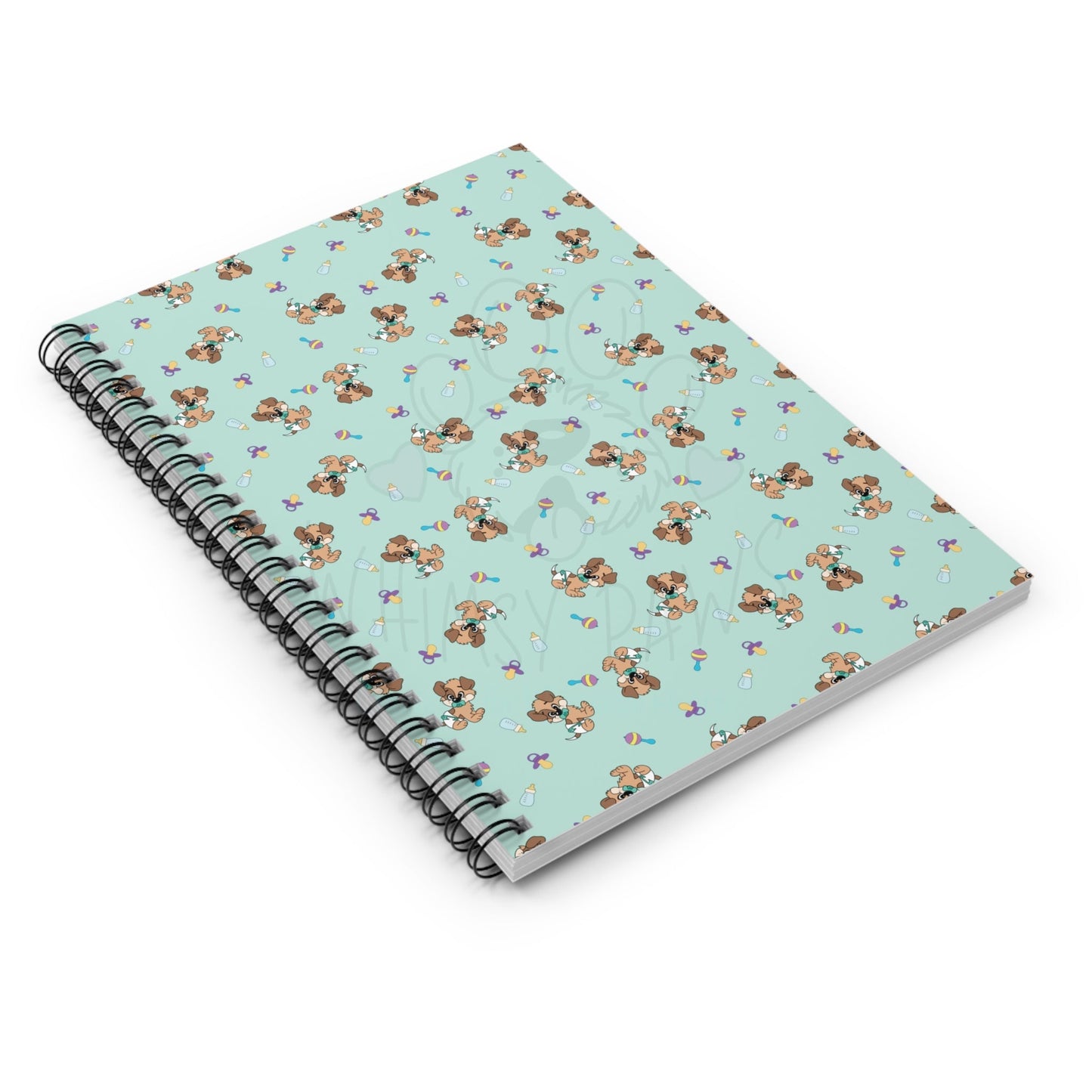 Cute Puppy-Themed Spiral Notebook - Perfect for Journaling & School