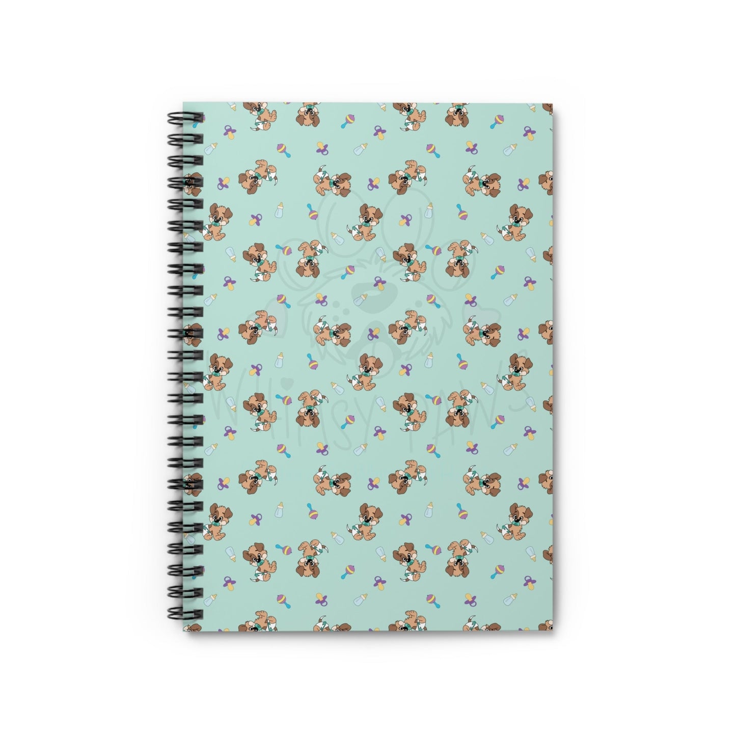 Cute Puppy-Themed Spiral Notebook - Perfect for Journaling & School