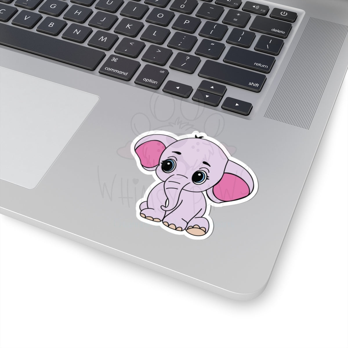 Adorable Elephant Kiss-Cut Stickers | Cute Baby Animal Decals for Kids & Adults | Perfect for Laptops, Water Bottles, and Scrapbooking