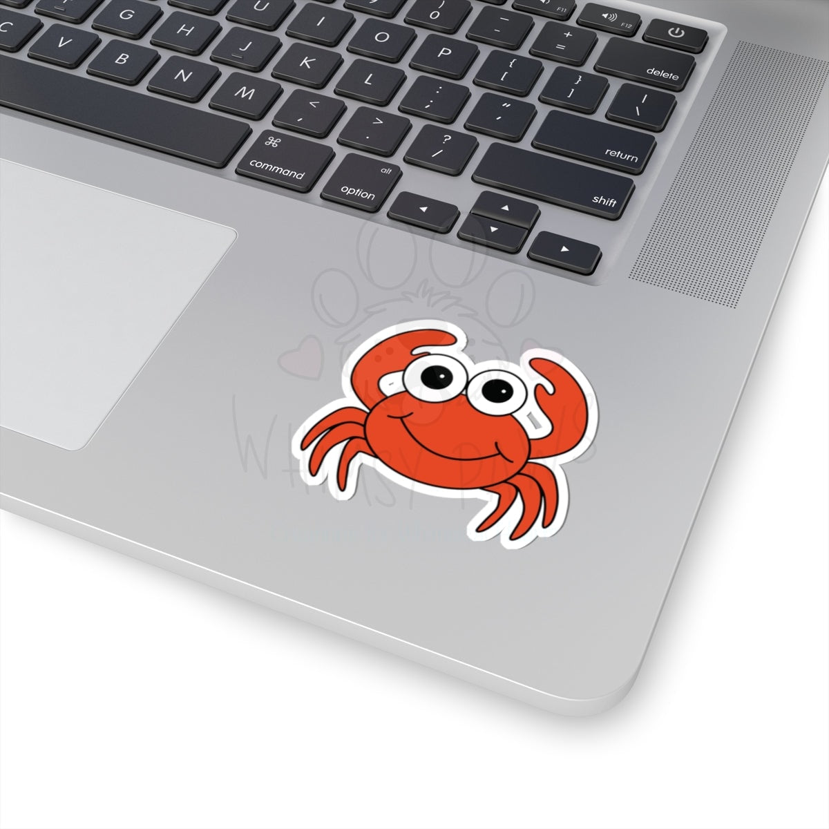 Cute Crab Kiss-Cut Stickers - Perfect for Kids and Ocean Lovers