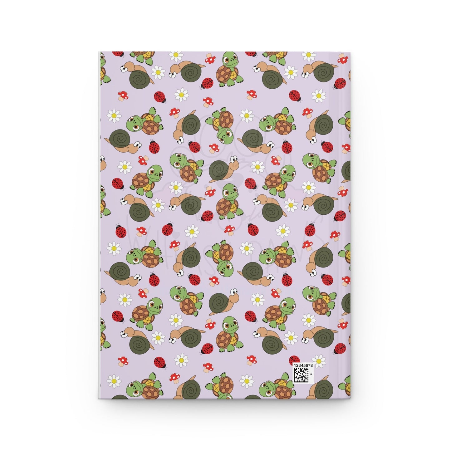 Cute Animal Hardcover Journal - Turtle and Friends Design