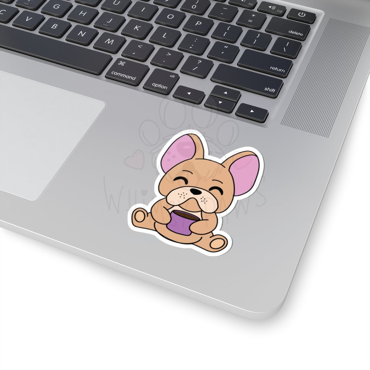Cute French Bulldog Kiss-Cut Stickers - Adorable Pet Decor for Personalizing Laptops, Water Bottles, and More!