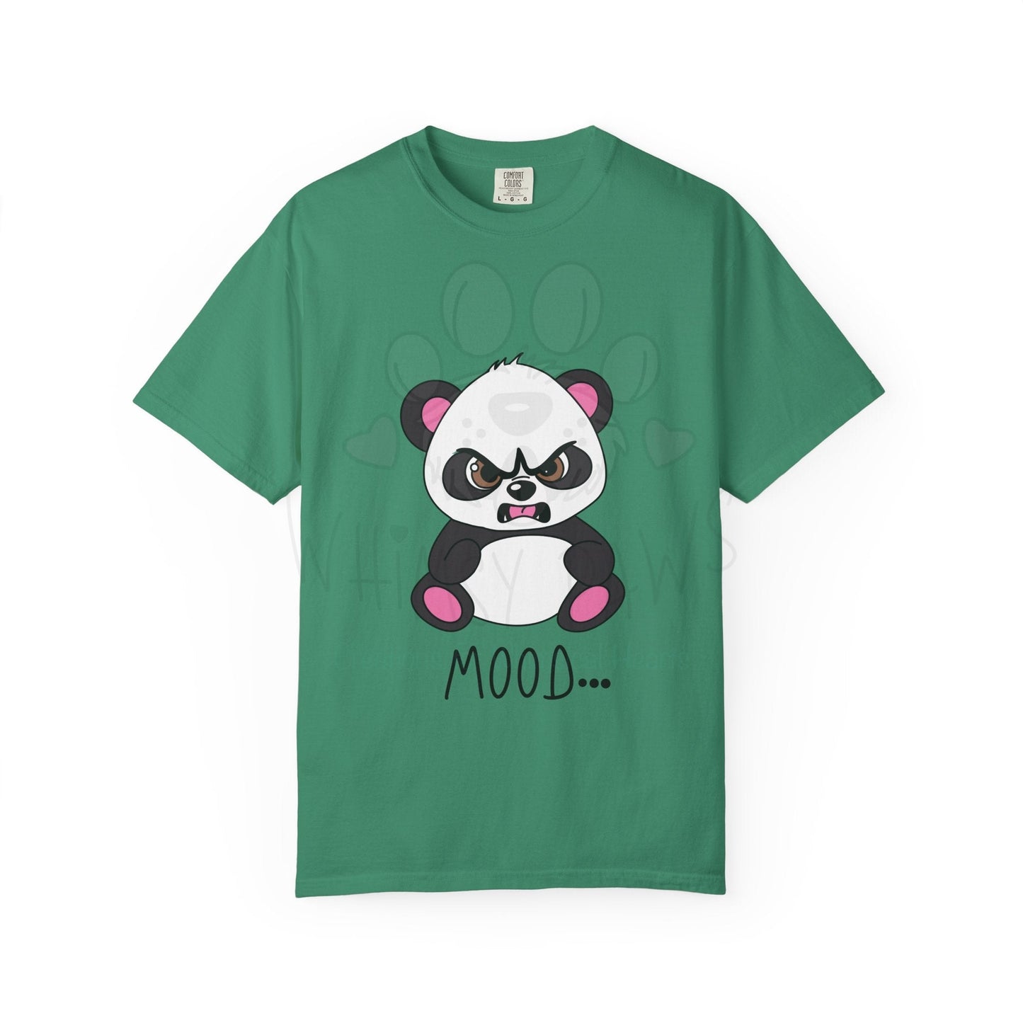 Angry Panda Mood Graphic T-Shirt for Fun-Loving Adults