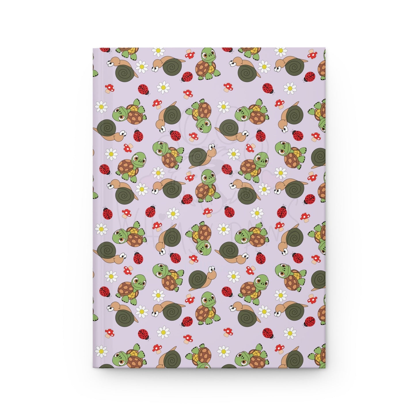 Cute Animal Hardcover Journal - Turtle and Friends Design