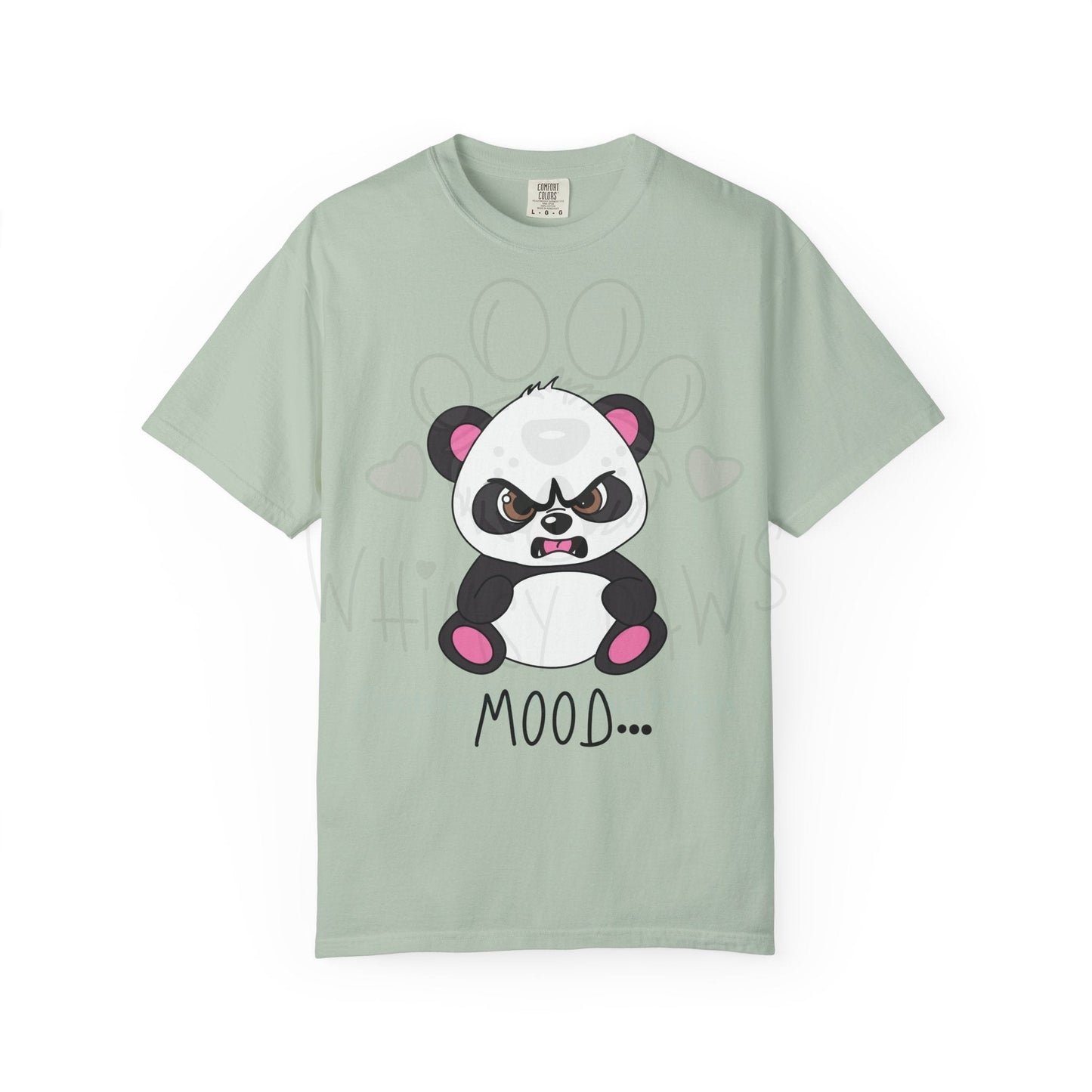 Angry Panda Mood Graphic T-Shirt for Fun-Loving Adults