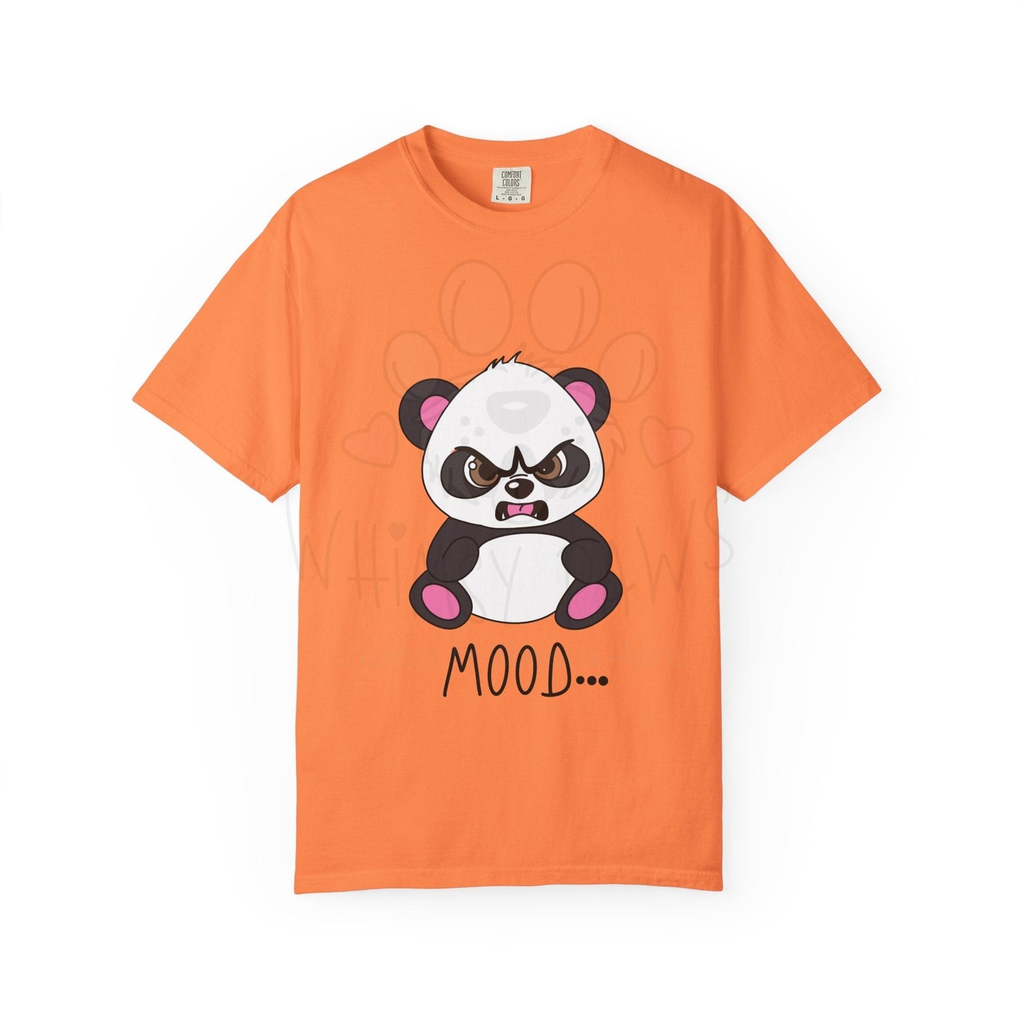 Angry Panda Mood Graphic T-Shirt for Fun-Loving Adults