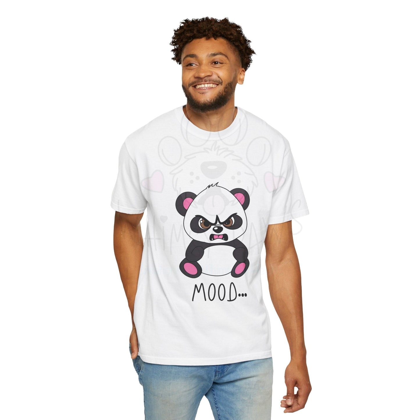 Angry Panda Mood Graphic T-Shirt for Fun-Loving Adults