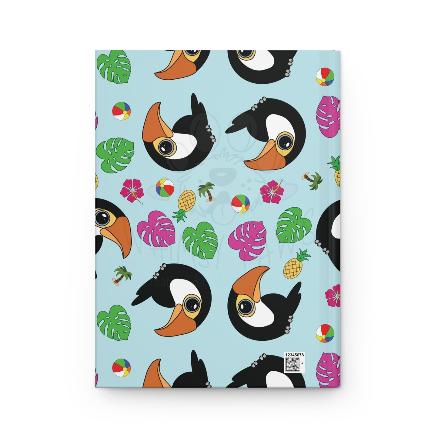 Tropical Toucan Hardcover Journal - Fun Summer Vibes