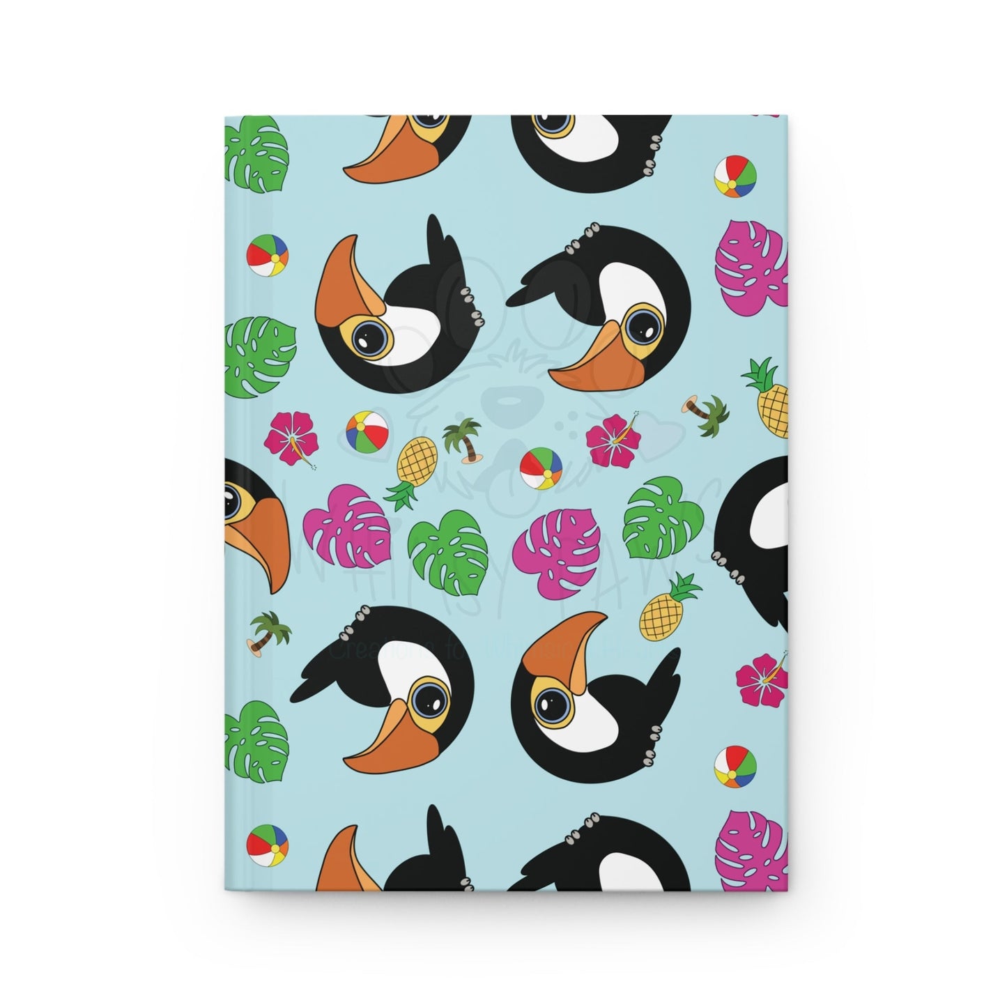 Tropical Toucan Hardcover Journal - Fun Summer Vibes
