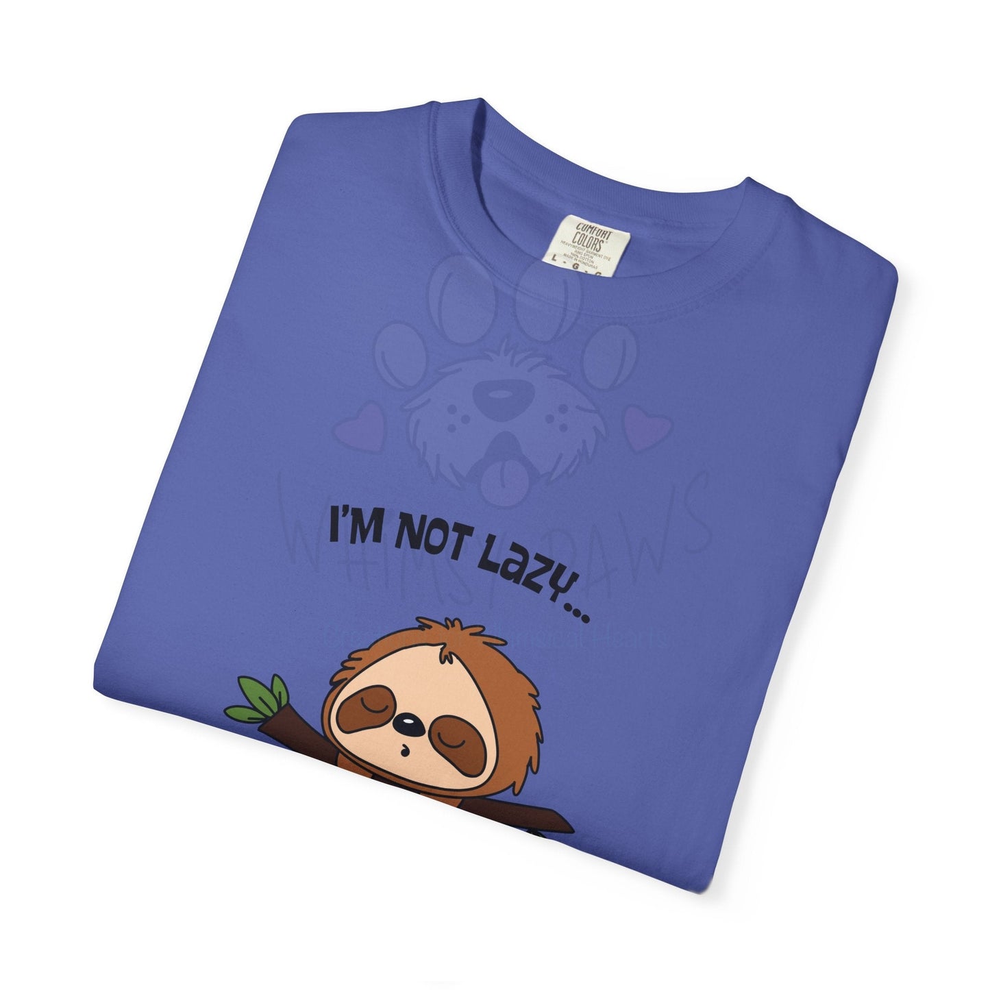 Funny Sloth T-Shirt - "I'm Not Lazy, I'm Energy Efficient" - Unisex Tee