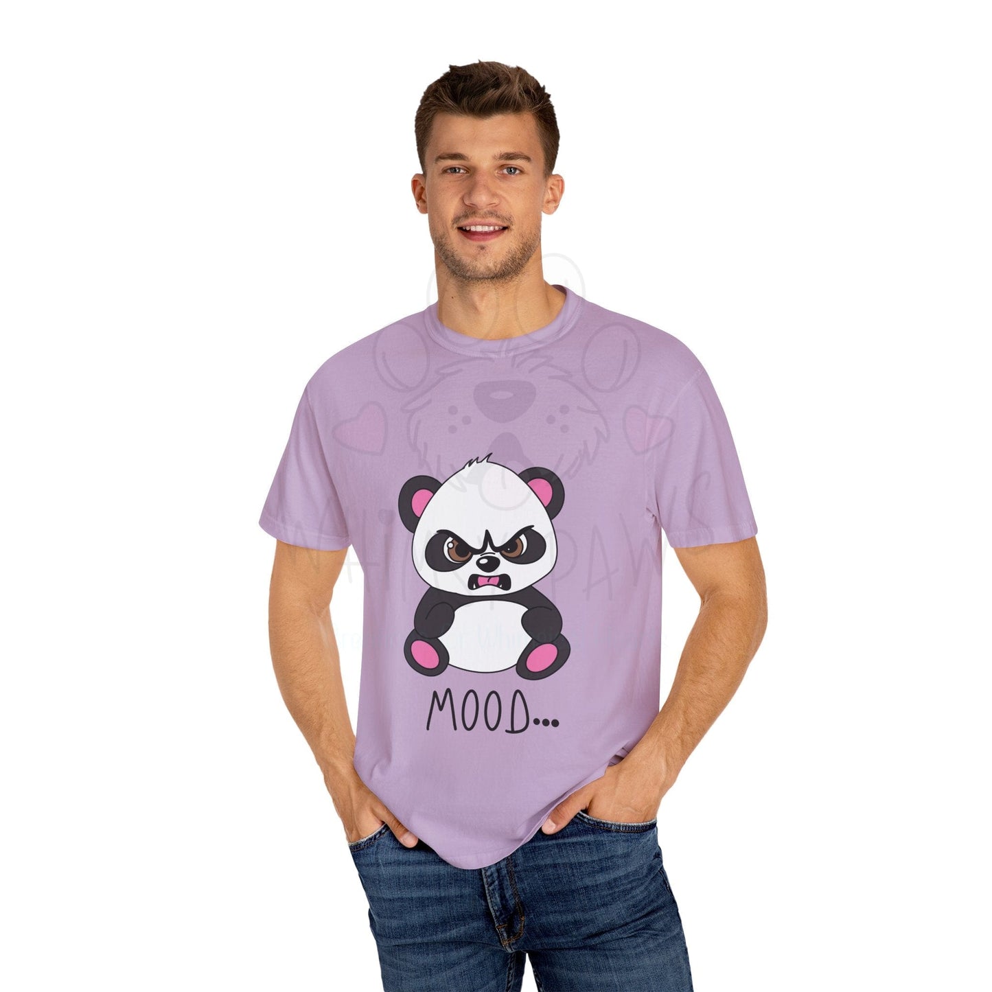 Angry Panda Mood Graphic T-Shirt for Fun-Loving Adults