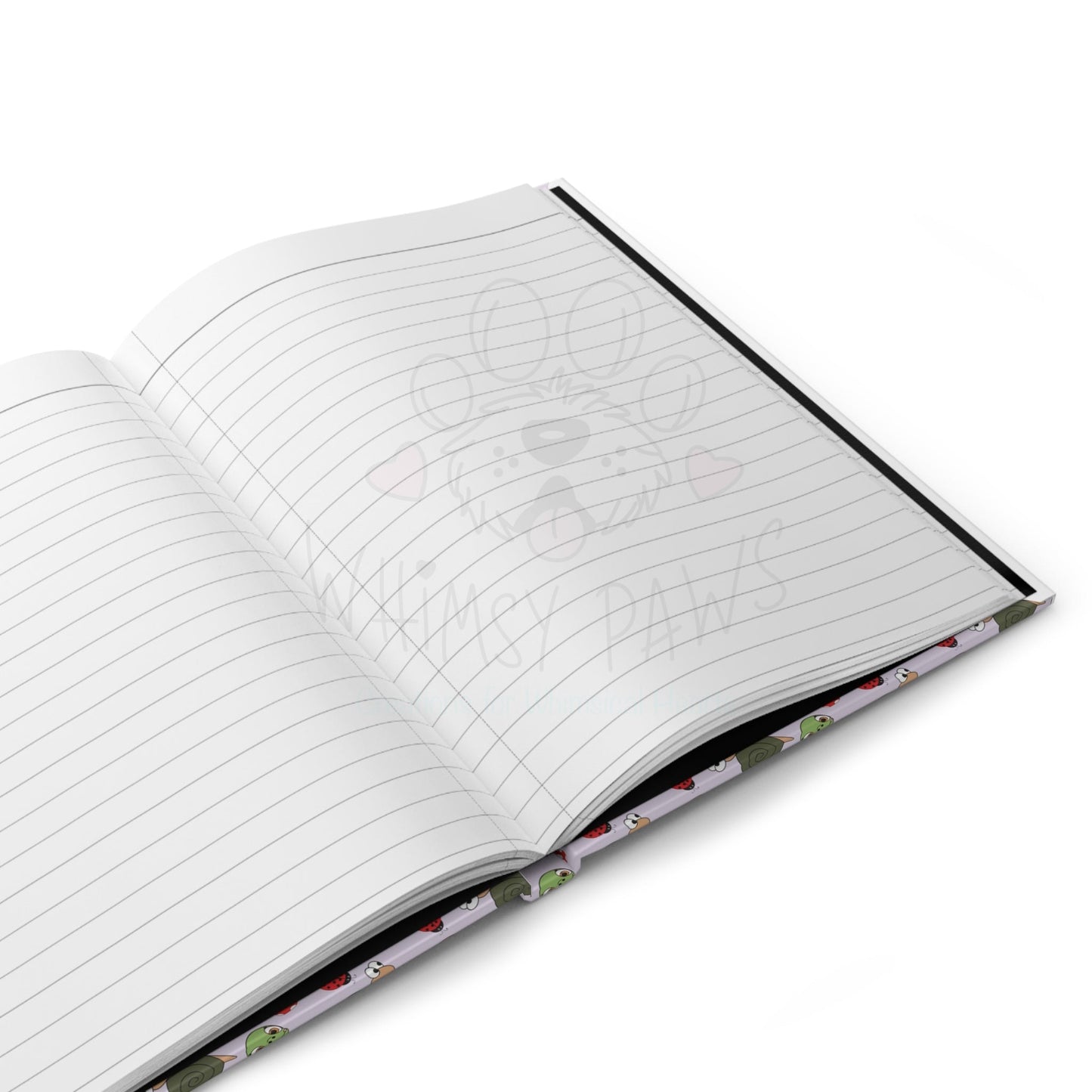 Cute Animal Hardcover Journal - Turtle and Friends Design