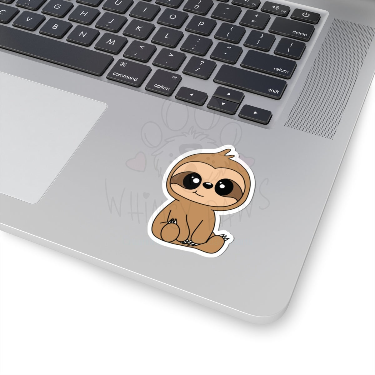 Cute Sloth Kiss-Cut Stickers | Adorable Laptop Decals for Animal Lovers
