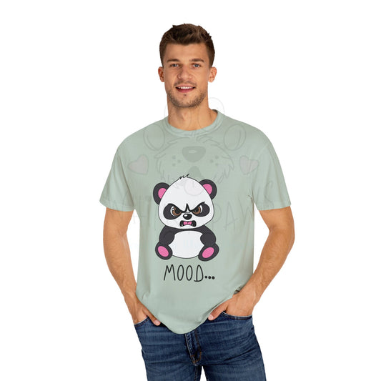 Angry Panda Mood Graphic T-Shirt for Fun-Loving Adults