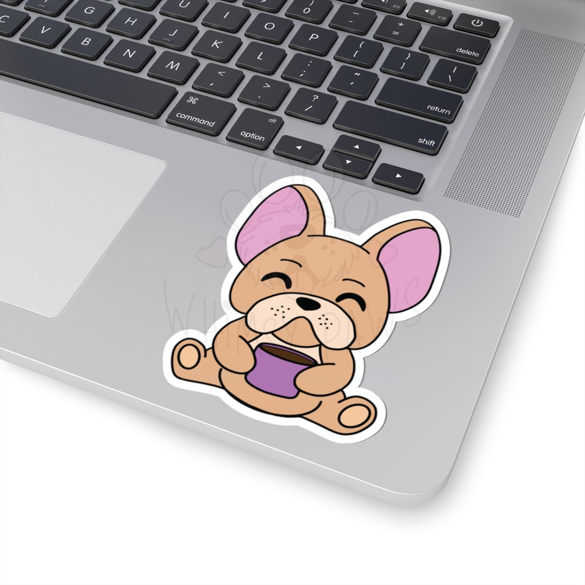 Cute French Bulldog Kiss-Cut Stickers - Adorable Pet Decor for Personalizing Laptops, Water Bottles, and More!