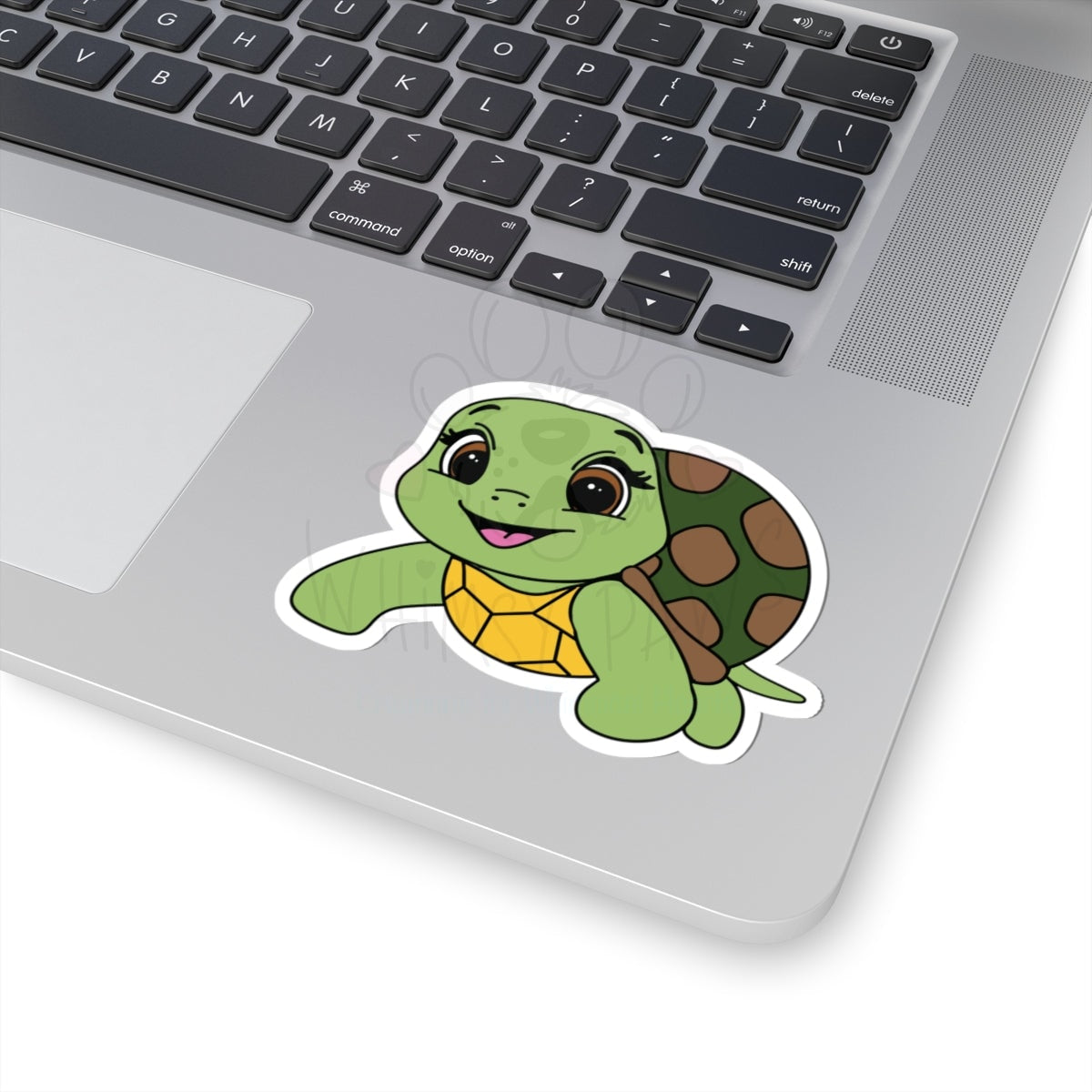 Cute Turtle Kiss-Cut Stickers - Adorable Ocean-themed Decor for Kids