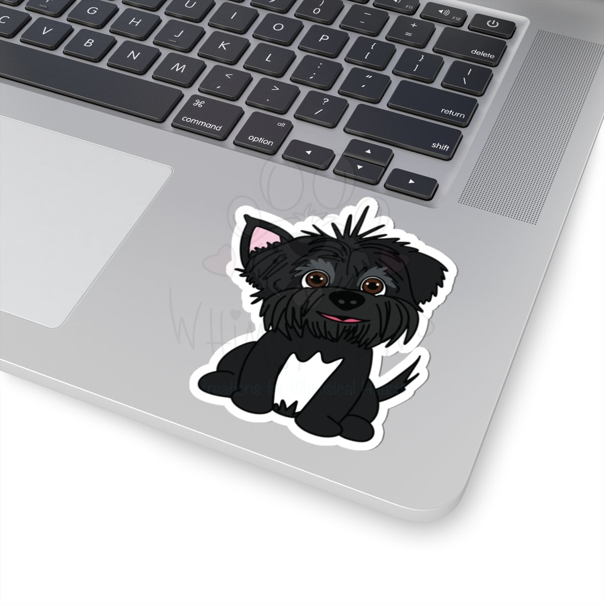 Scruffy "Tiko the Terrier" Dog Kiss-Cut Stickers - Perfect for Pet Lovers & Gift Giving
