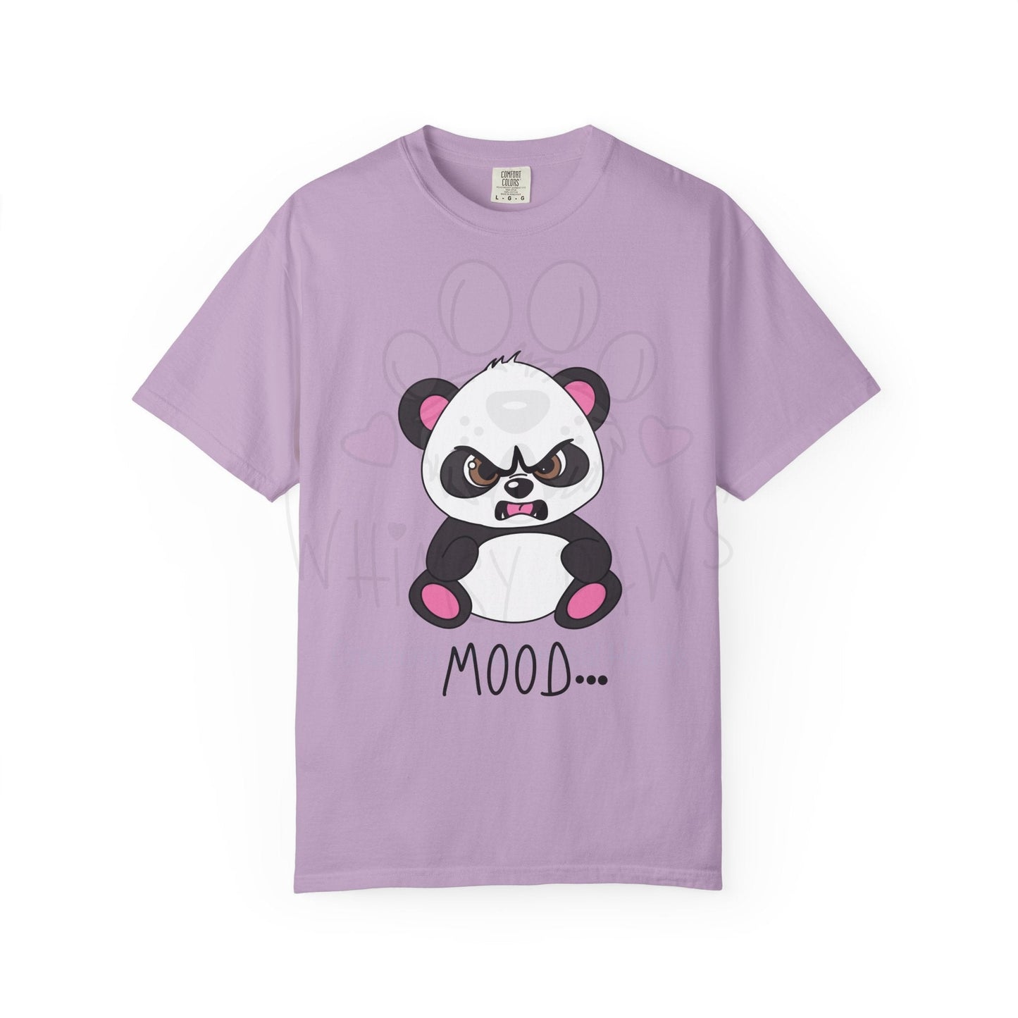 Angry Panda Mood Graphic T-Shirt for Fun-Loving Adults