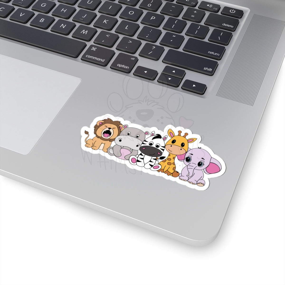 Adorable Safari Animal Kiss-Cut Stickers - Perfect for Kids' Crafts & Decor