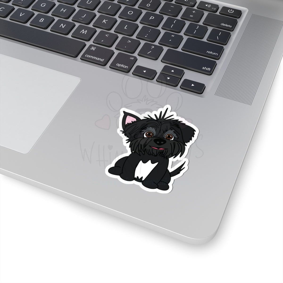 Scruffy "Tiko the Terrier" Dog Kiss-Cut Stickers - Perfect for Pet Lovers & Gift Giving