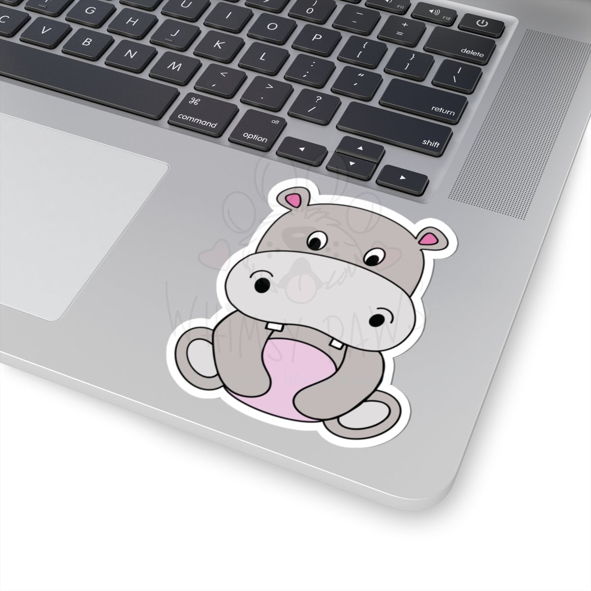 Cute Hippo Kiss-Cut Stickers | Fun Decorative Decals for Kids & Adults