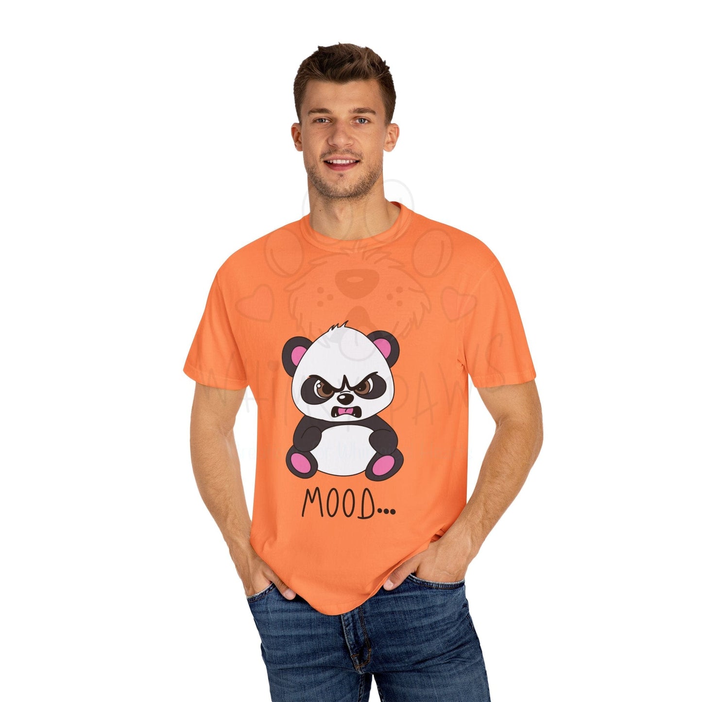 Angry Panda Mood Graphic T-Shirt for Fun-Loving Adults