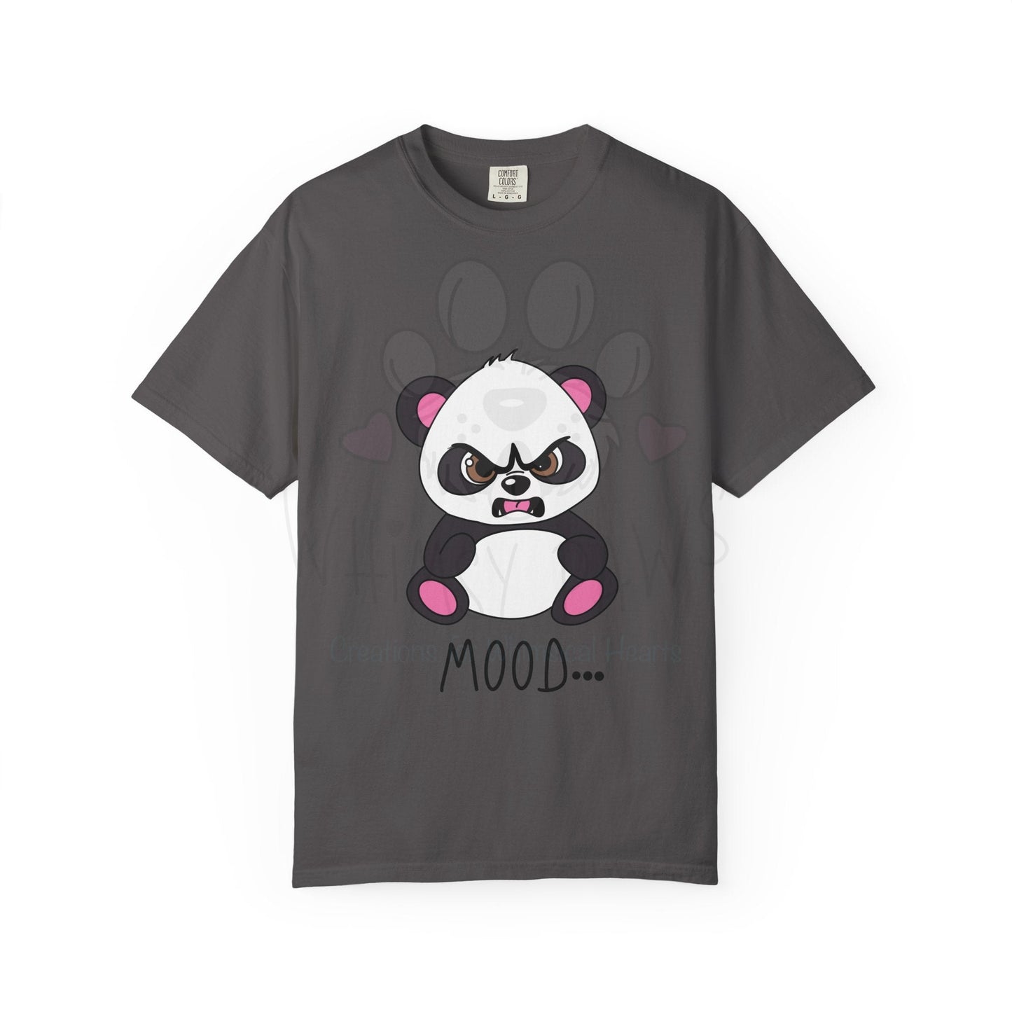 Angry Panda Mood Graphic T-Shirt for Fun-Loving Adults