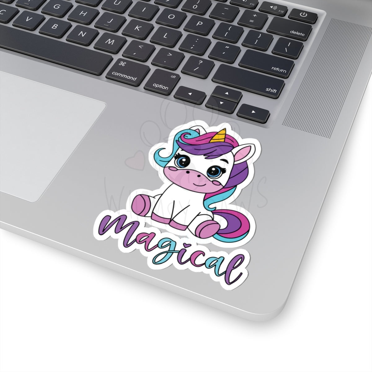 Magical Unicorn Kiss-Cut Stickers - Cute & Whimsical Décor for Kids