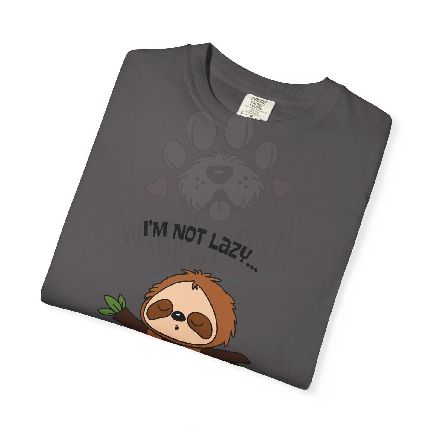 Funny Sloth T-Shirt - "I'm Not Lazy, I'm Energy Efficient" - Unisex Tee